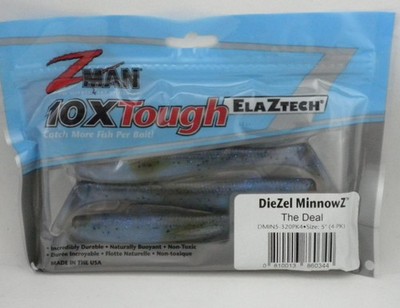Zman DMIN5-320PK4 5 Inch Diezel Minnowz The Deal 4 Pk