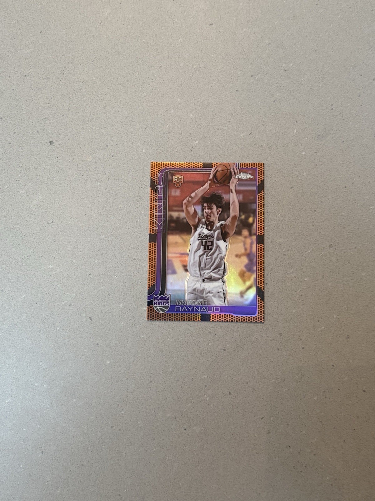 2025-26 Topps Chrome Maxime Raynaud Rookie  Basketball Border #293