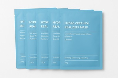 5x Kollagen Hydrogel Real Deep Facial Sheet Gesichtsmaske Anti Age Anti Falten Maske