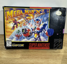Mega Man X3 - Super Nintendo SNES - Box + Manual + Game Cart