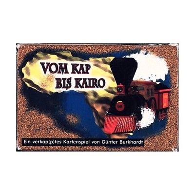 Adlung Cardgame  Vom Kap Bis Kairo (From the Cape to Cairo, German E Box VG+/NM
