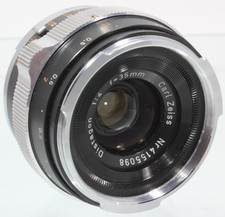 Carls Zeiss B-Distagon 1:4 f=35mm Weitwinkelobjektiv für Contarex | 66020