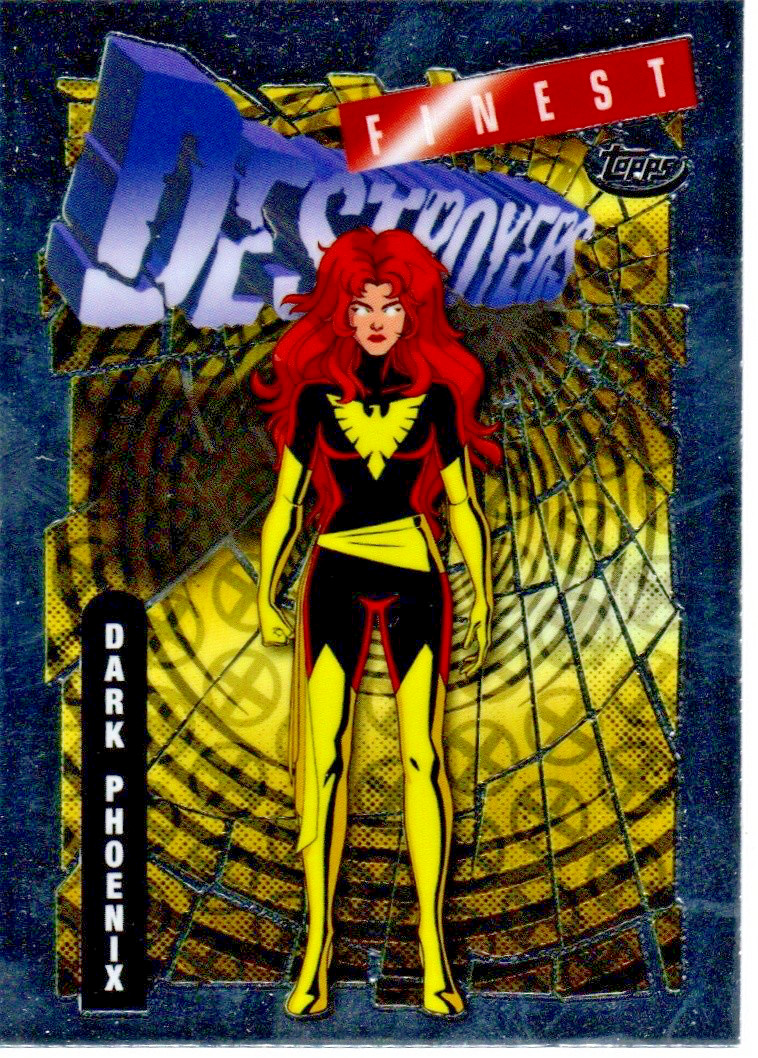2025 Topps Finest X-Men '97 Dark Phoenix Rare #87