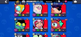 85K TROPHY | 81 MAX BRAWLER | 40 HYPER | 92/99 | 7 LEG | 6 MYTHIC | Android&Ios