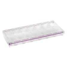 Bead Organizer Storage Box 14 Locking Compartments for Crafts Sewing Supplies