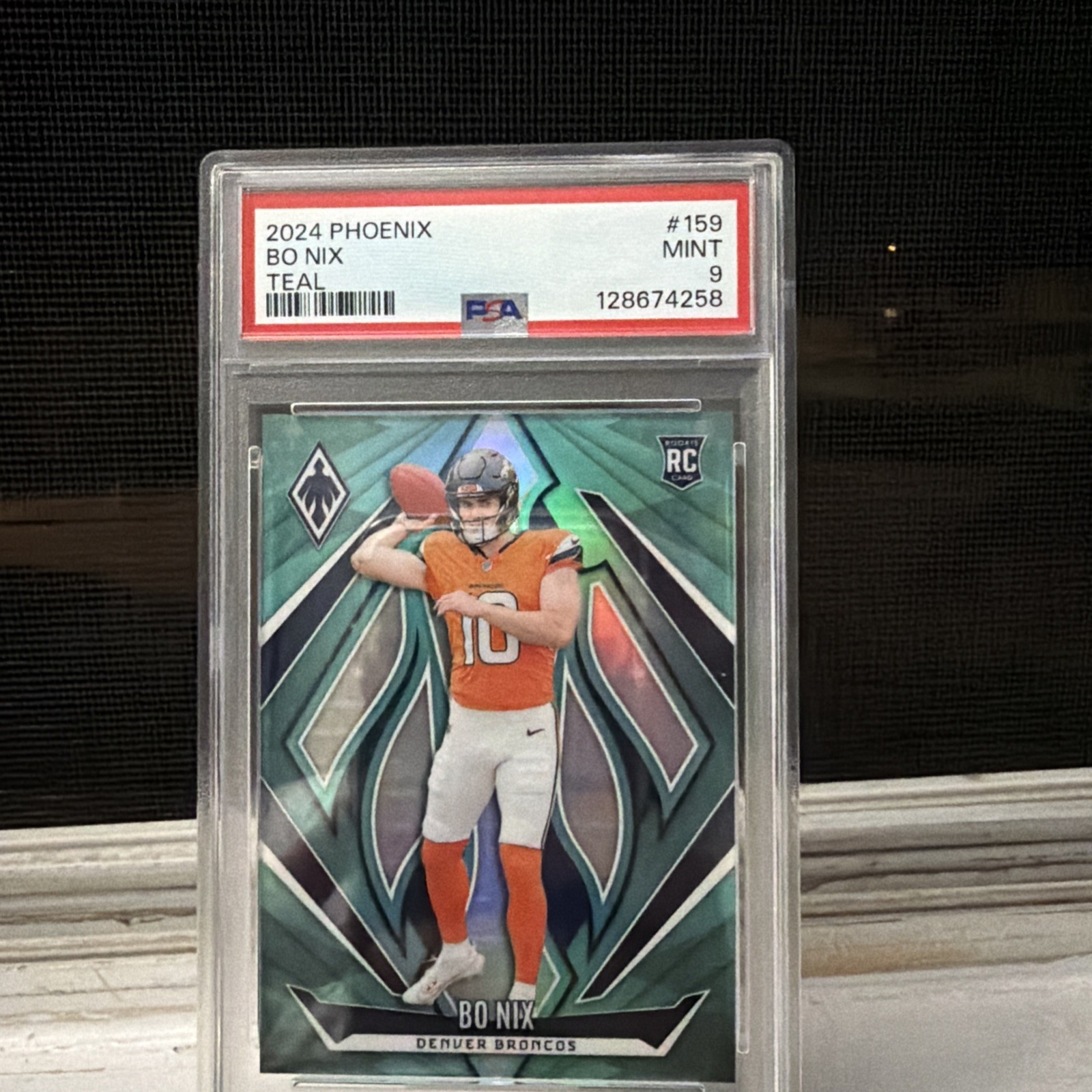 2024 Panini Phoenix - Rookies Bo Nix #159  Teal/28(RC) Lo Pop 🔥🔥