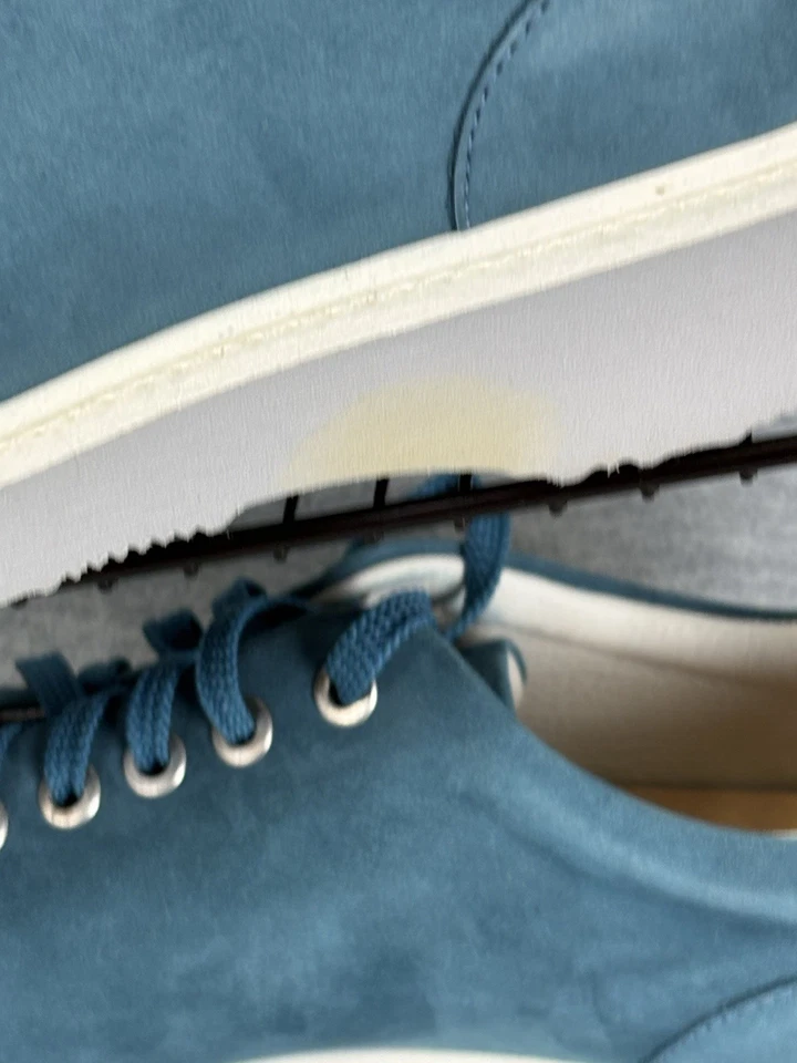 Boné Oxford Feminino Samuel Hubbard Free 7 M Verde Aqua Nubuck Conforto Atlético - Imagem 3 de 4