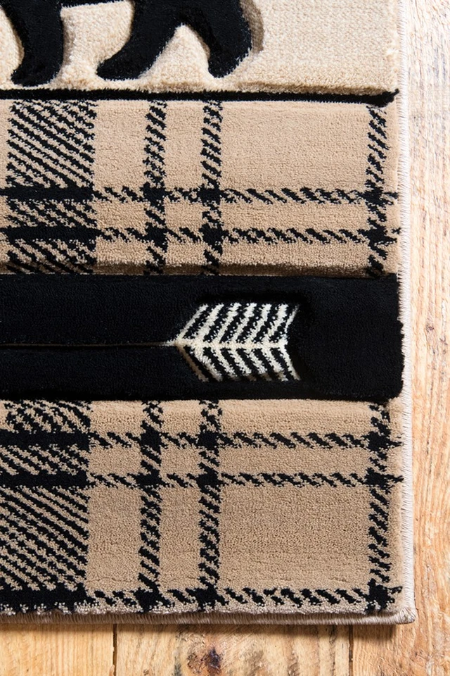 Alfombra geométrica beige United Weavers 8x11 2055 41426 - abril 7' 10" x 10' 6" Foto 2 de 2