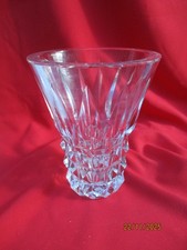 VASE cristal, gravée