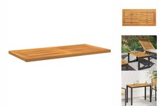 Tischplatte Ohne Beine 80x40x2,2 Cm Rechteckige Tischplatte Aus Massivem Teakhol
