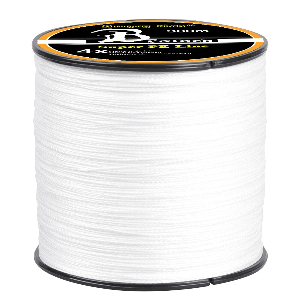 Super Strong PE Braided Fishing Line Abrasion Resistant 4/8 Strands12-100LB