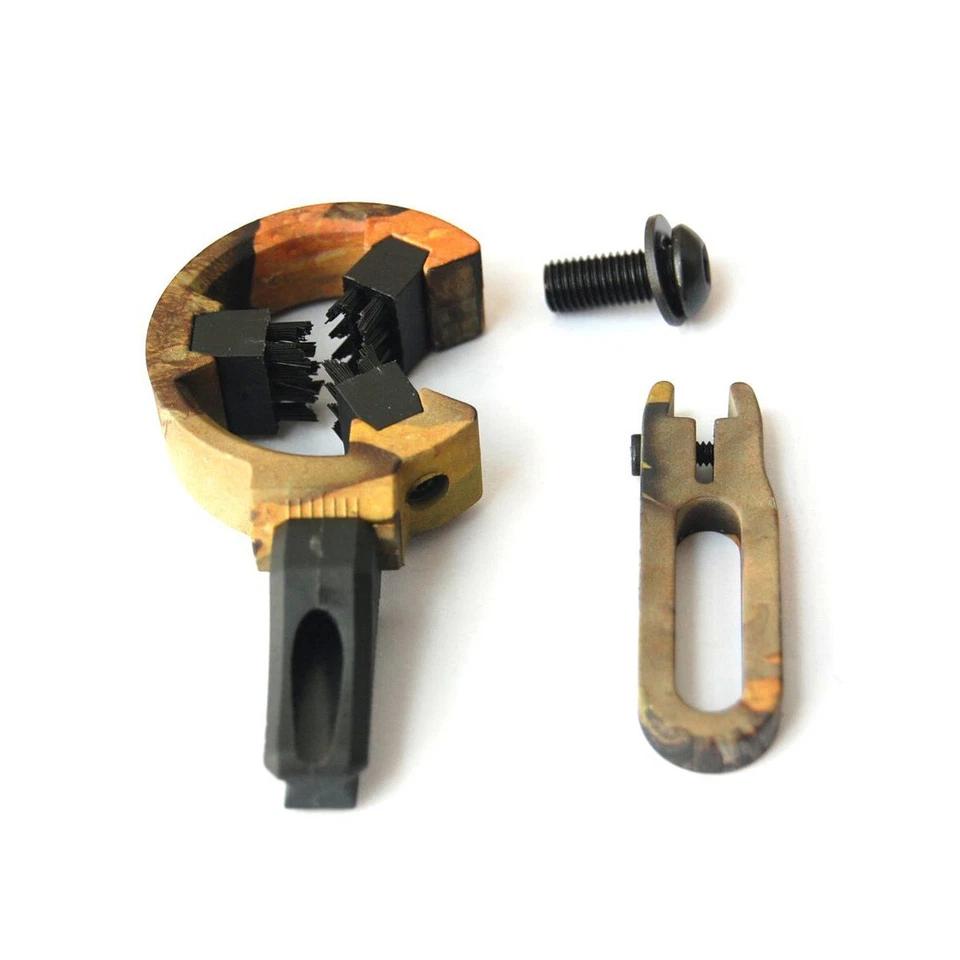 SAS Brush Capture Arrow Rest Shoot Through Adjustment for Compound Recurve Bows - Image 2 of 2