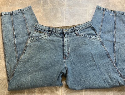 FO5 World Fighter Eazy Fit Blue Jeans Pants 34x33 Zipfly