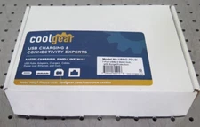 R198439 Coolgear USBG-7DU2I SURGE PROTECTED METAL, 7-Port USB 2.0 Hub