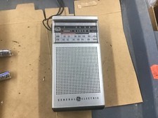 Vintage General Electric Radio AM/FM Weather TV Sound Model 7-2934A Works