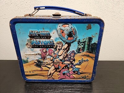 He Man And The Masters Of The Universe Metal Lunch Box 1984