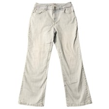 Chico's Jeans 1 Short M/8 Short  30x27 Blue Light Wash Platinum Quartz Stretch