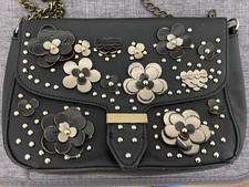 Stradivarius Floral Gothic Black Chain Should...