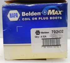 NAPA BELDEN COIL PLUG BOOT MITSUBISHI DODGE CHRYSLER AA0203 702432