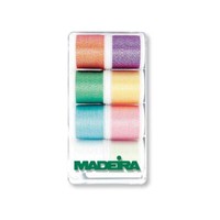 Madeira Stickgarn Box Metallic Opal No.40 (8 Farben / 200 M) Maschinenstickgarn