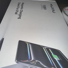 Magnetic Wireless Charging Stand Only for iPad Pro 11" M4 (2024), Foldable Al...