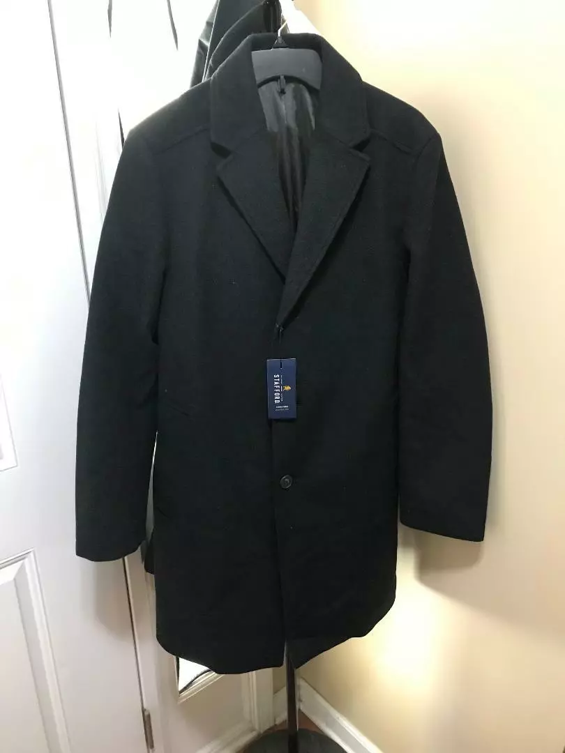 Stafford wool coat cheap