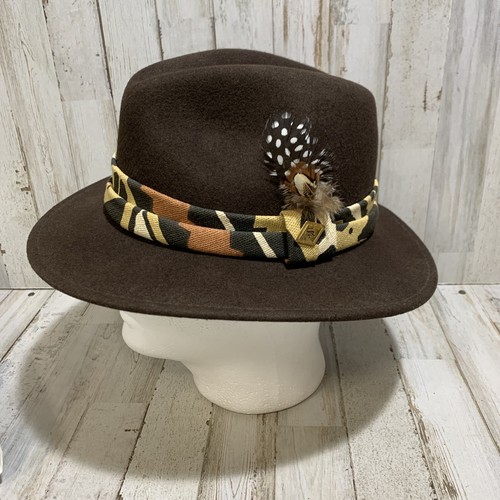 Stacy Adams Fedora Sz Small. Rn31905 