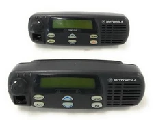 Lot of 2 OEM Motorola CDM1250 Two Way Radio Remote Control Head GCN6113B TESTED