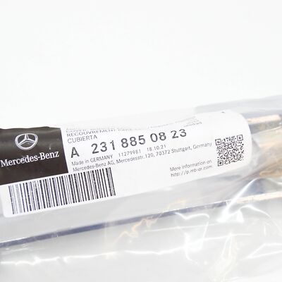 NEW MERCEDES-BENZ SL R231 FRONT BUMPER LEFT CHROME TRIM 