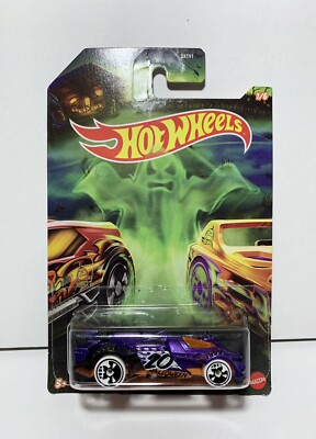2020 Hot Wheels Halloween Fright Cars Purple Epic Fast 1/6 New 1:64 Scale