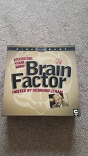 BNIB BRAIN FACTOR DVD Mind Trivia Game Ginger Fox Desmond Lynam Challenging Gift