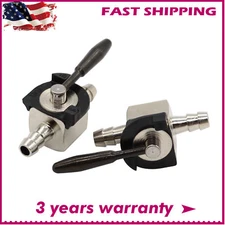 For Rotary 868 For Oregon 07-403 1/4" In-Line Fuel Shut Off Valve 2PCS