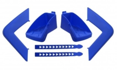 POLISPORT GUPPY MAXI KINDERSITZ STYLE KIT, ARM- & FUSSSTÜTZE + FUSSSCHLAUFEN BLAU