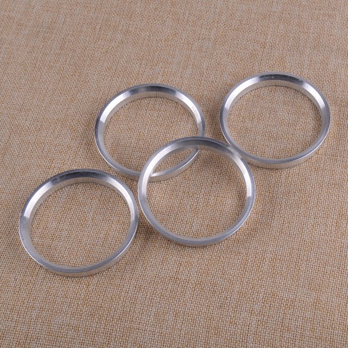 4x/set Aluminum Wheel Hub Centric Rings Spacer Set 64.1mm ID to 71.5mm