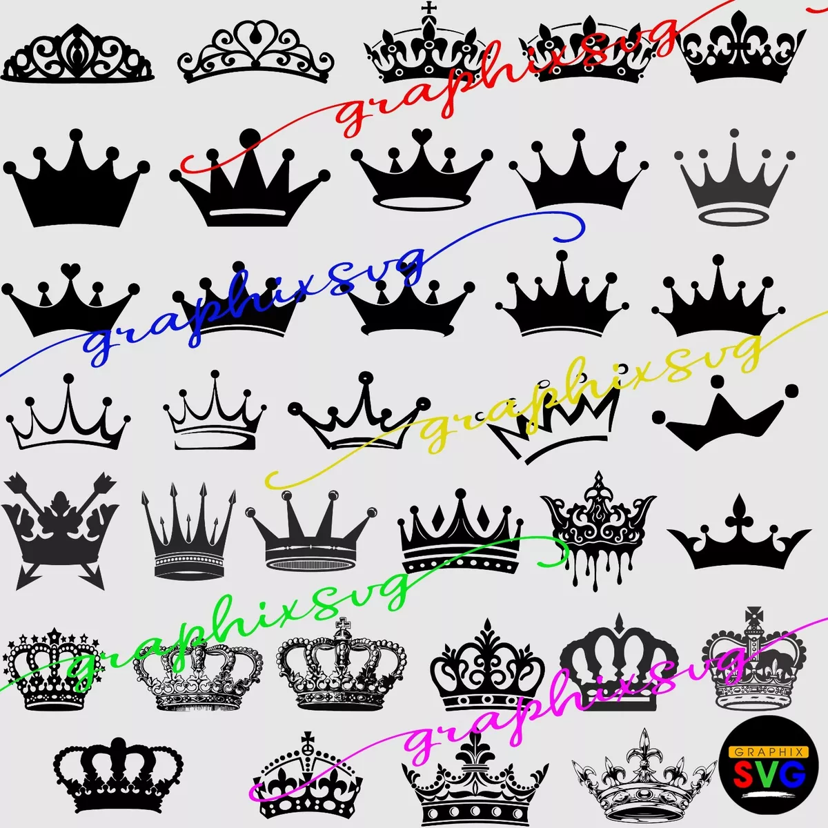 King Queen Svg King and Queen Svg King and Queen (Instant Download) 