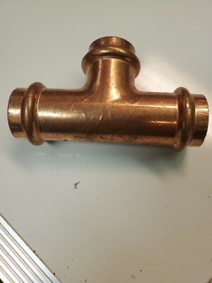 Viege copper T 3/4 X 3/4 X 3/4 Propress coupling