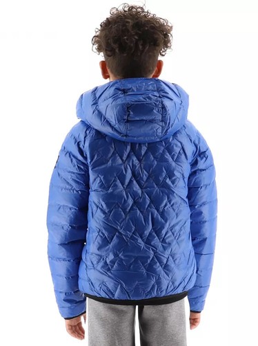 Hugo BOSS REAL DOWN boys kids childrens reversible Blue black coat bomber jacket - Picture 5 of 24