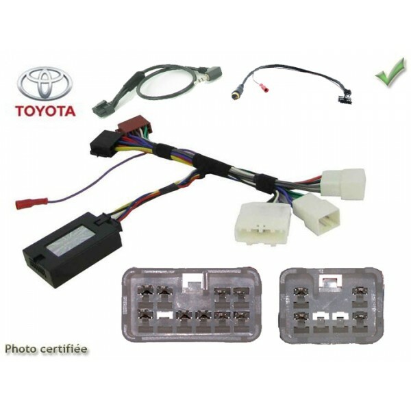 Commande au volant Pioneer Toyota Avensis adaptateur faisceau JBL 2002 2003