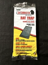 CatchMaster 48RNHP Pre-baited Glue Board Traps For Rats Mice & Insects  (2 Pack)