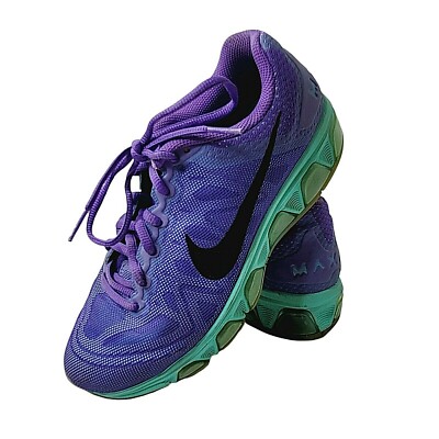 Nike 683635-500 Air Max Tailwind Training Running Sneakers Size 7.5 Purple Green