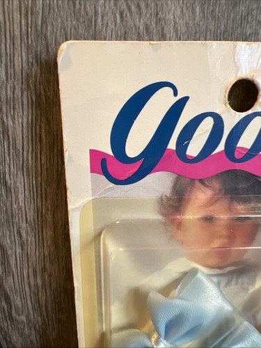 Vintage Goody Hair Barrettes Blue Bows Baby Toddler 1989 80s Sealed - Picture 4 of 11
