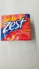ZEST Tropical Fresh 3 BAR 4.5 OZ NEW