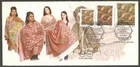 AOP Splendour of India 2017 Private FDC with both sized stamps & label  PASHMINA