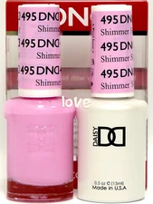DND Daisy Gel Polish Soak Off 0.5fl.oz LED/UV Duo DND495- Shimmer Sky