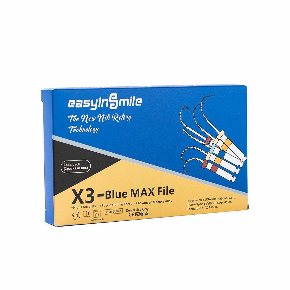 DNA Analogic Virtual Tube Dental V-Blue NiTi Rotary Endodontic Heat Activated File