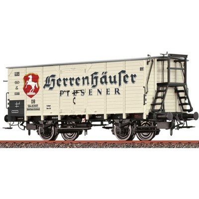 Brawa 50986 H0 Gedeckter Güterwagen G10, DB, Ep.III 'Herrenhäuser' H0 + Neu