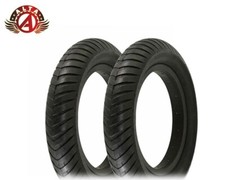 2 (TWO) ALTA BICYCLE FAT WIRE BEAD TIRE 12" X 3.00 BLACK SLICK RIDE SMOOTH TREAD