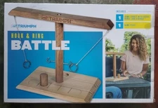 Triumph Sports Hook and Ring Battle – Ring Toss Game for Adults and Kids NEW