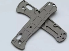 1 Pair TC21 Titanium Alloy Handle Scales for Benchmade Bugout 535 Folding Knife