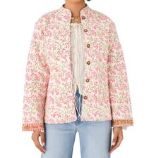 Sur La Vague Custom Carpet Coat In Pink - Size One Size